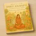 Spirit Journeys: The Sacred Path - India Coloring Odyssey (40 Pages, PDF)