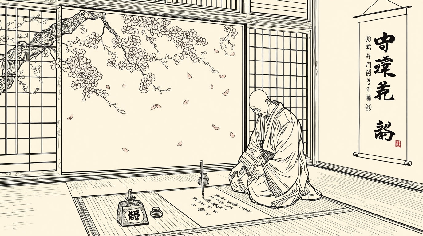 Spirit Journeys : 40 Meditative Coloring Pages Inspired by Japan