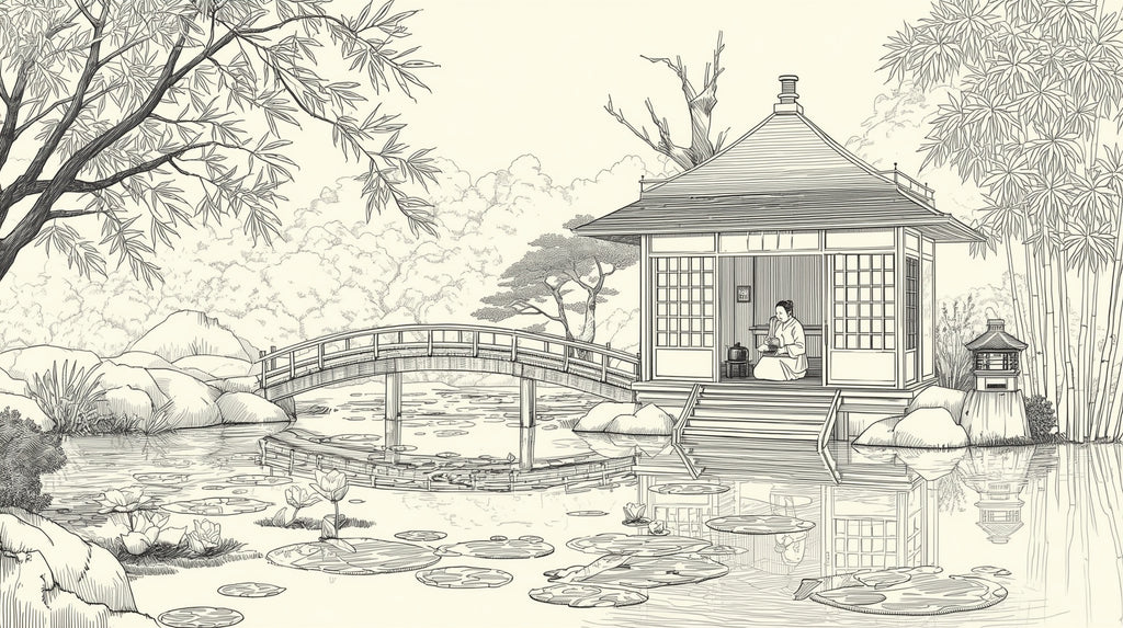 Spirit Journeys : 40 Meditative Coloring Pages Inspired by Japan